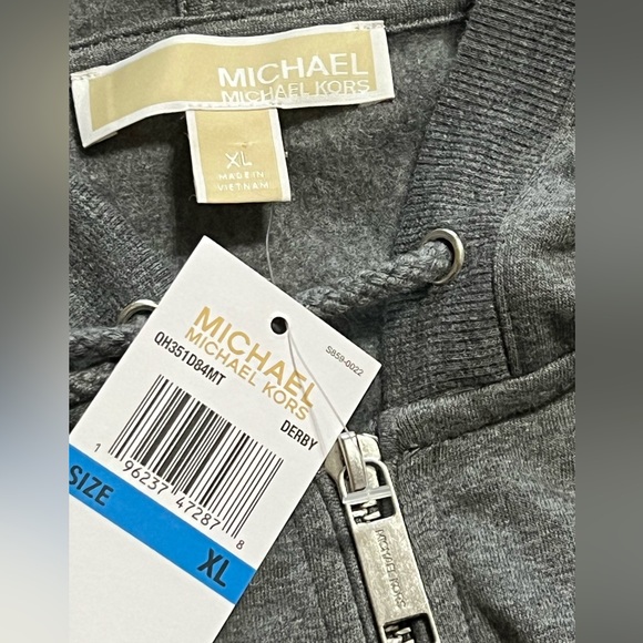 G - Michael Kors Gray Cotton Hoodie - Picture 3 of 6